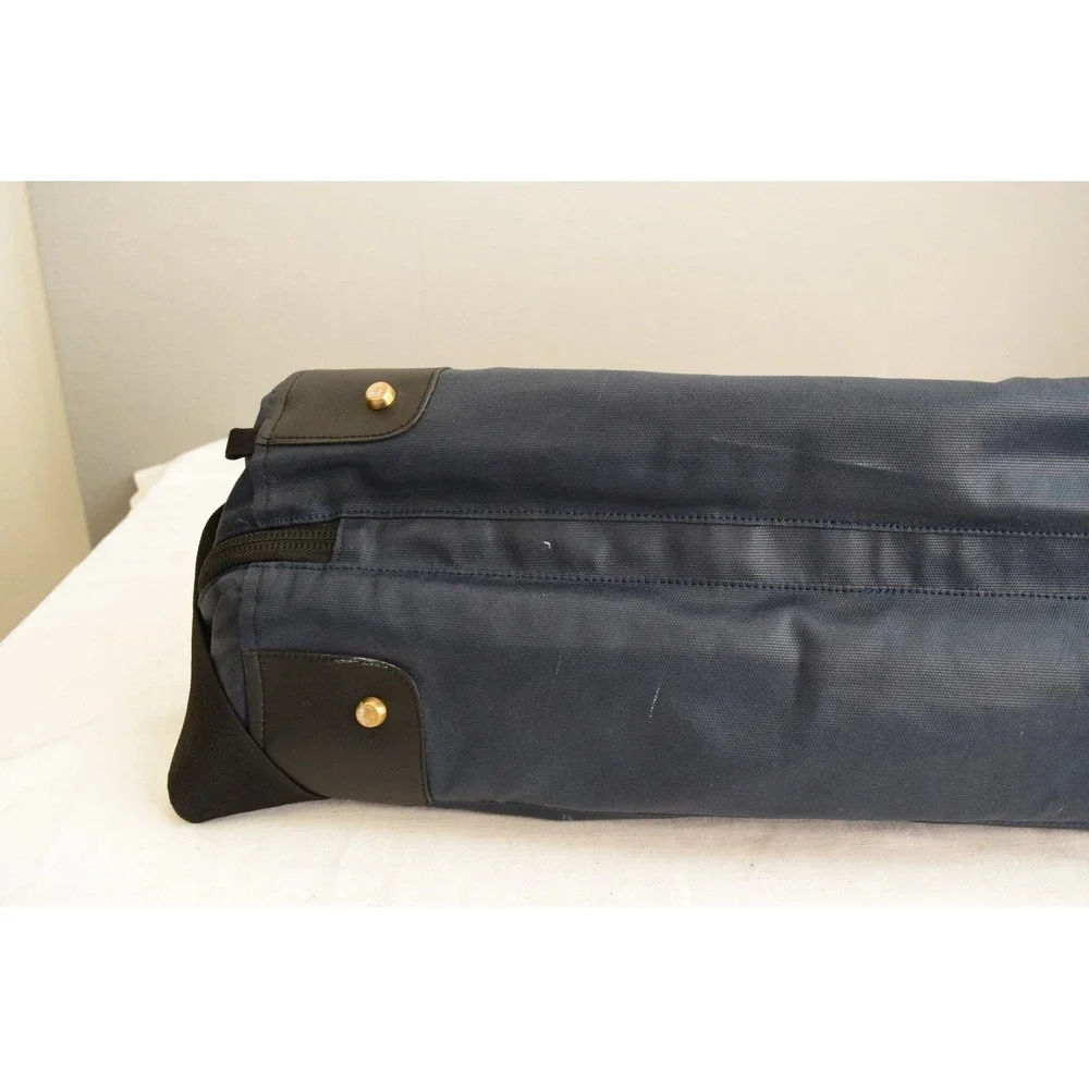 Pakt One Travel Duffel Bag 35L by Malcom Minimalist Navy Blue Travel Weekender
